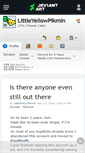 Mobile Screenshot of littleyellowpikmin.deviantart.com