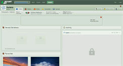 Desktop Screenshot of burano.deviantart.com