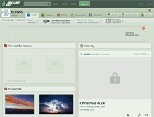 Tablet Screenshot of burano.deviantart.com
