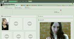 Desktop Screenshot of nerdy-sub-athena.deviantart.com