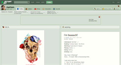 Desktop Screenshot of marloon.deviantart.com