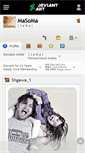 Mobile Screenshot of masoma.deviantart.com