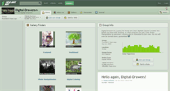 Desktop Screenshot of digital-drawers.deviantart.com
