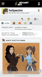 Mobile Screenshot of hellpassion.deviantart.com