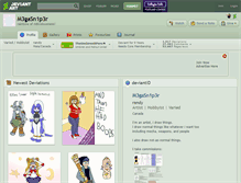 Tablet Screenshot of m3gasn1p3r.deviantart.com