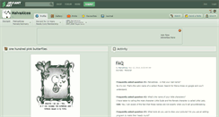 Desktop Screenshot of malvaalcea.deviantart.com
