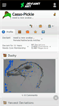 Mobile Screenshot of casso-pickle.deviantart.com