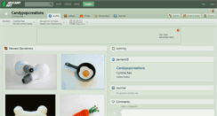 Desktop Screenshot of candypopcreations.deviantart.com
