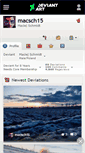 Mobile Screenshot of macsch15.deviantart.com