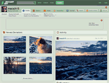 Tablet Screenshot of macsch15.deviantart.com