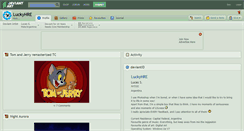 Desktop Screenshot of luckyhre.deviantart.com