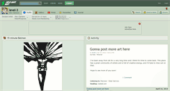 Desktop Screenshot of level-3.deviantart.com