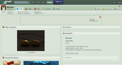 Desktop Screenshot of mironor.deviantart.com