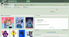Desktop Screenshot of fluffypie.deviantart.com