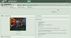 Desktop Screenshot of meatheadsux.deviantart.com