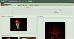 Desktop Screenshot of bigbadronin.deviantart.com
