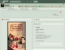 Tablet Screenshot of obaidli.deviantart.com