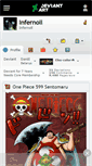 Mobile Screenshot of infernoll.deviantart.com