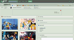 Desktop Screenshot of daikikun75.deviantart.com