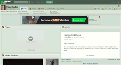 Desktop Screenshot of indeestudios.deviantart.com