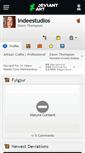Mobile Screenshot of indeestudios.deviantart.com