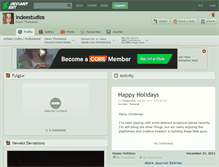 Tablet Screenshot of indeestudios.deviantart.com