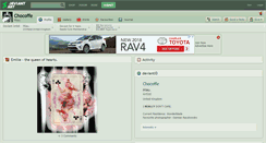 Desktop Screenshot of chocoffe.deviantart.com