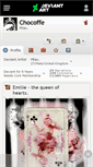 Mobile Screenshot of chocoffe.deviantart.com