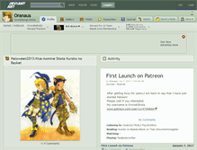 Tablet Screenshot of oranaus.deviantart.com