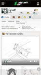 Mobile Screenshot of ly-ulf.deviantart.com