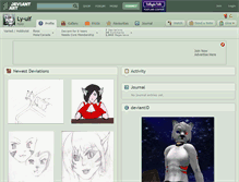 Tablet Screenshot of ly-ulf.deviantart.com