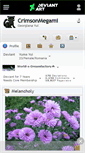 Mobile Screenshot of crimsonmegami.deviantart.com