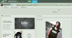 Desktop Screenshot of amy291000.deviantart.com