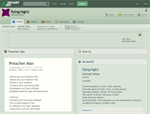 Tablet Screenshot of flying-high2.deviantart.com