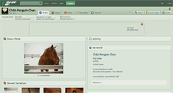 Desktop Screenshot of chibi-penguin-chan.deviantart.com