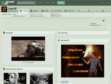 Tablet Screenshot of i-am-pi.deviantart.com
