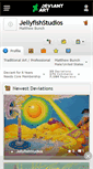 Mobile Screenshot of jellyfishstudios.deviantart.com