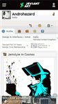 Mobile Screenshot of androhazard.deviantart.com