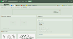 Desktop Screenshot of jaylineay.deviantart.com