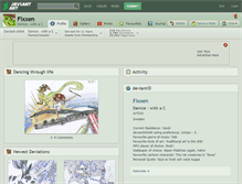 Tablet Screenshot of fixxen.deviantart.com
