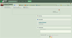Desktop Screenshot of amberschannel.deviantart.com