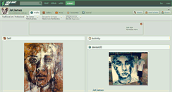 Desktop Screenshot of jetjames.deviantart.com