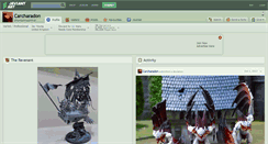 Desktop Screenshot of carcharadon.deviantart.com