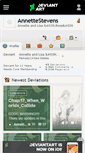 Mobile Screenshot of annettestevens.deviantart.com