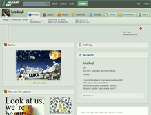Tablet Screenshot of luisdaq8.deviantart.com