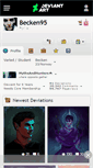 Mobile Screenshot of becken95.deviantart.com