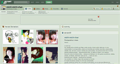 Desktop Screenshot of michi-michi-chan.deviantart.com