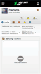 Mobile Screenshot of marloma.deviantart.com