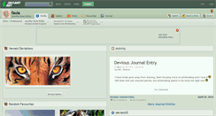 Desktop Screenshot of faula.deviantart.com