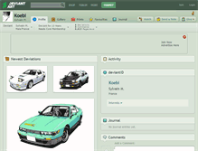 Tablet Screenshot of koebi.deviantart.com
